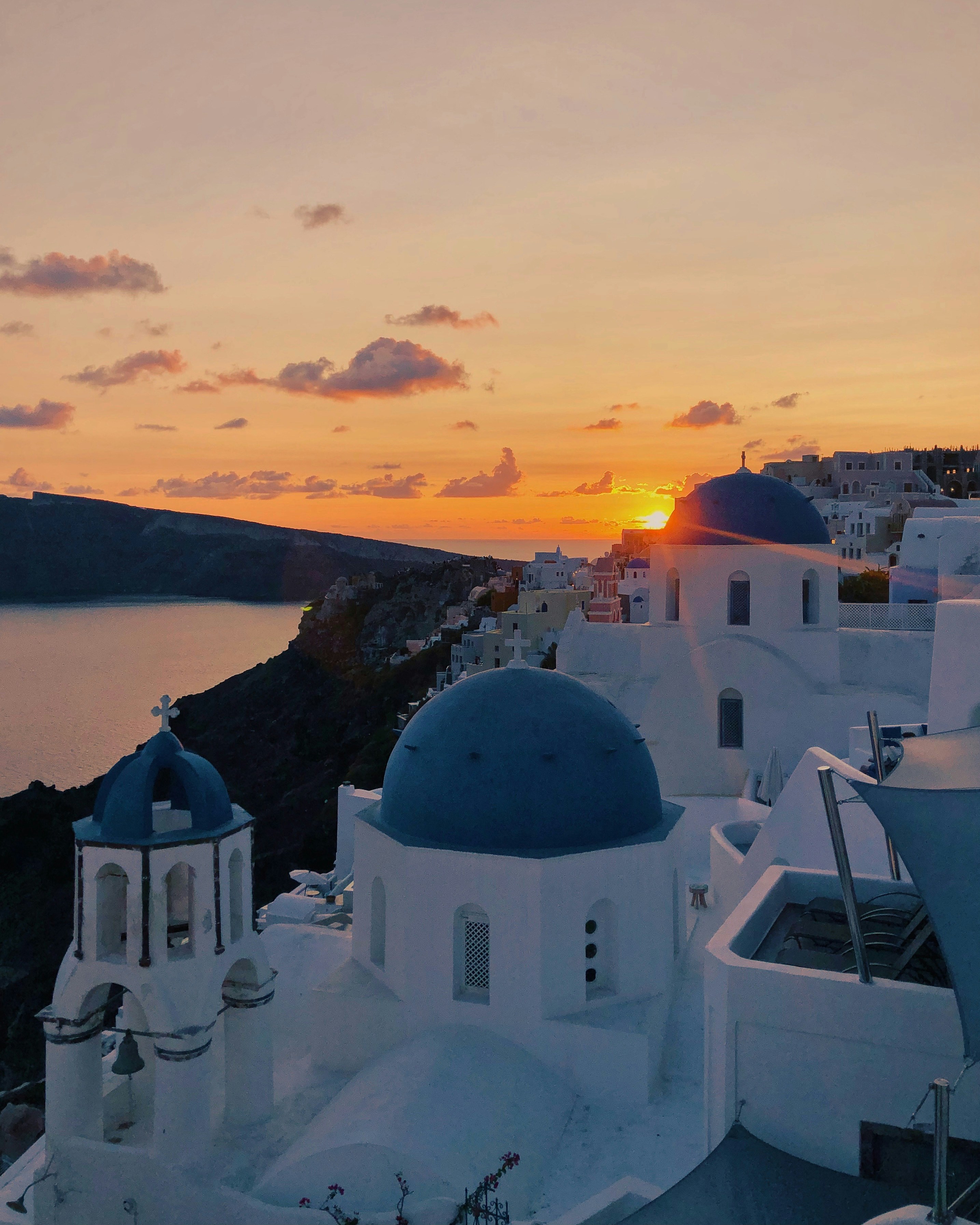 Santorini sunset Mykonos luxury dining Greek Islands yacht charter