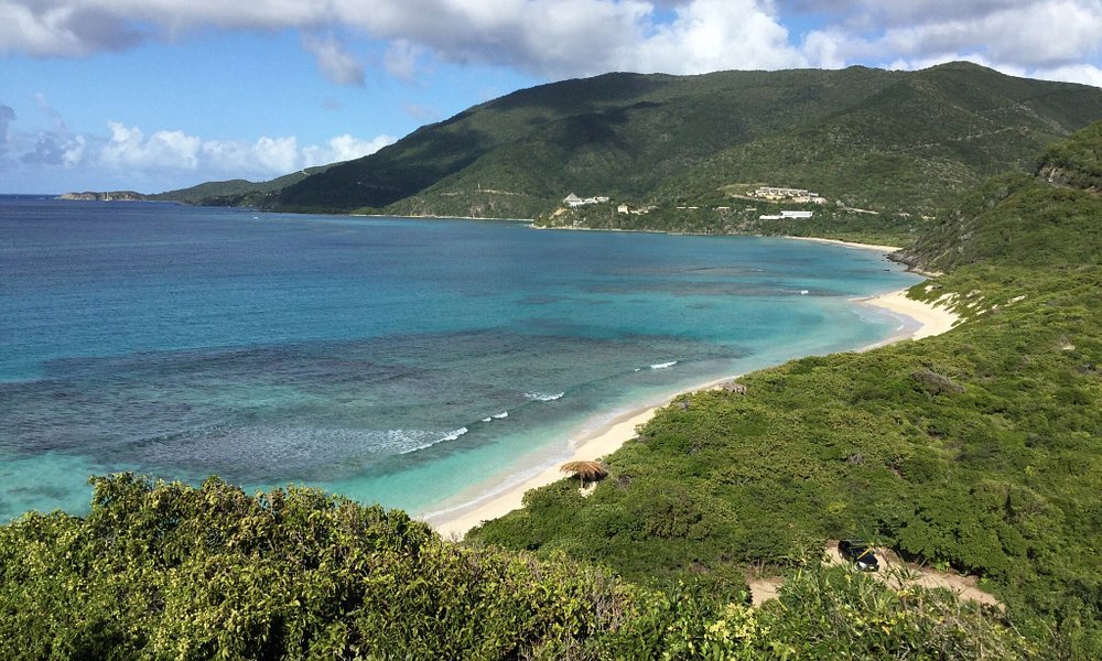Savannah Bay Virgin Gorda white sand beach yacht charter anchorage